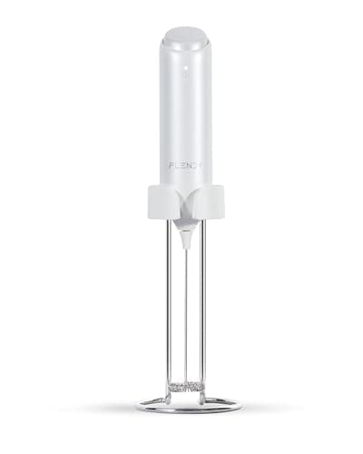 Flendy Wiederaufladbarer Hand Milchaufschäumer Stab für Kaffee, Matcha und Proteinshake, Mini Milchaufschäumer elektrisc