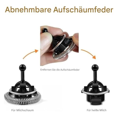 2X Ersatz Kaffeemixer, Milchaufschäumer Ersatzteile Aus Edelstahl, Spiralring Milchquirl
| Multifunktionaler Maschinenb
