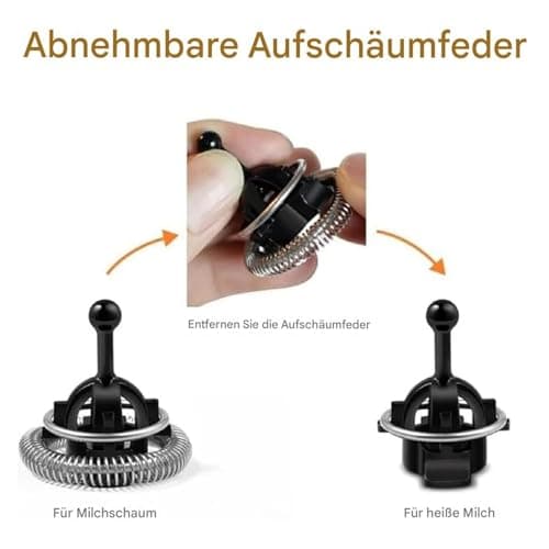 Milchfrother Agitator Ersatzteile für 3/4/Plus Milch-Kutschen
| Ersatzbritter für Schneebesen Milchfrother bei Kaffeezu