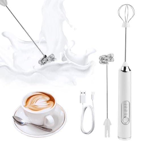 **Stainless Steel USB Rechargeable Elektrischer Milchfrother für Kaffee, Cappuccino und Hot Chocolate**
| **Elektrische