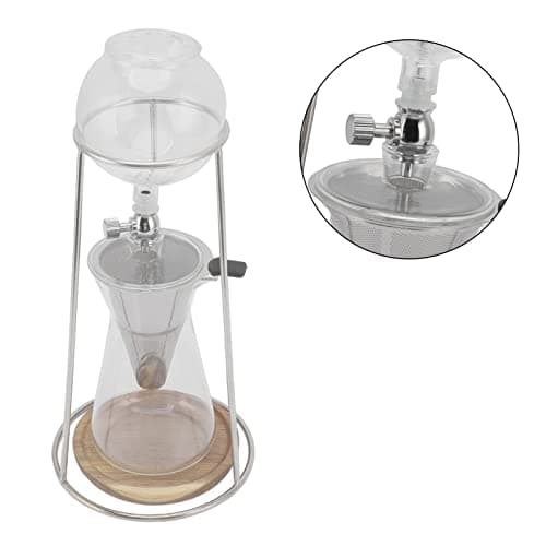 600 ML Tropfturm-Kaffeemaschine, wiederverwendbare Eiskaffeemaschine aus Borosilikatglas für Cafés zu Hause, Küchenkaltg