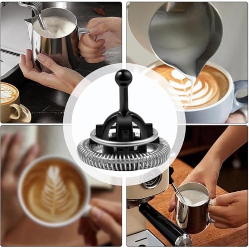 2X Ersatz Kaffeemixer, Milchaufschäumer Ersatzteile Aus Edelstahl, Spiralring Milchquirl
| Multifunktionaler Maschinenb