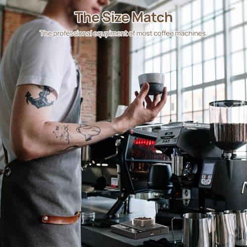 Meilen Mini-Kaffeewaage mit Timer für Espresso, Pour-Over, Drip (Schwarz)
| Meilen 2 KG/0,1G Präzise Espresso Waage, Wi
